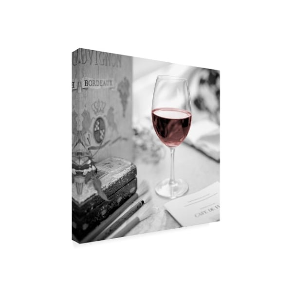 Alan Blaustein 'Vin Rouge' Canvas Art,14x14